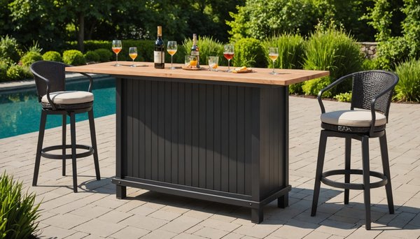Mobilier bar : optimisez votre espace extérieur avec style